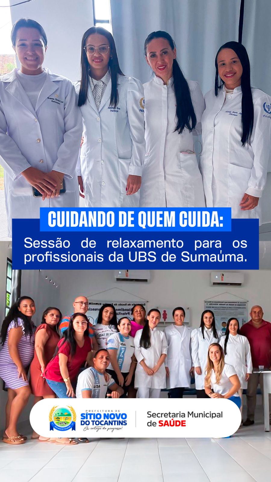 Cuidando de quem cuida!