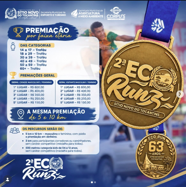 2ª Eco Run – Corrida Ecológica de Sítio Novo