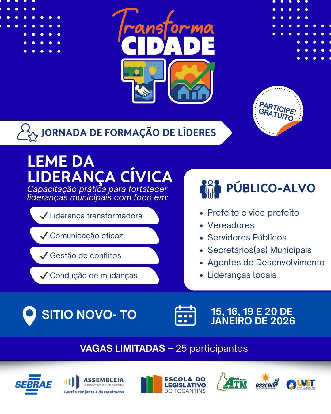 LEME DA LIDERANÇA CÍVICA 