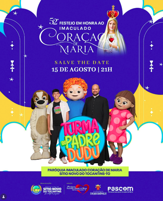 DIA DO CATÓLICO NO FESTEJO DA IGREJA