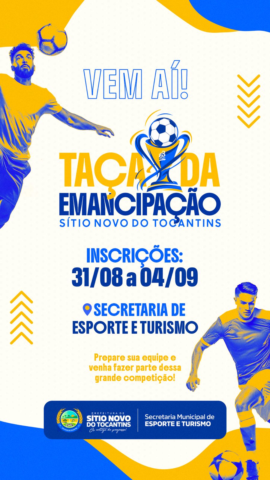 VEM AI: TAÇA DA EMANCIPAÇÃO