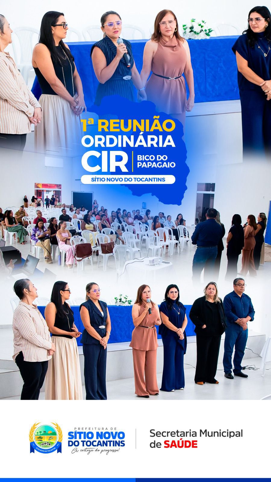 📰 Sítio Novo sedia 1ª Reunião Ordinária da CIR Bico do Papagaio