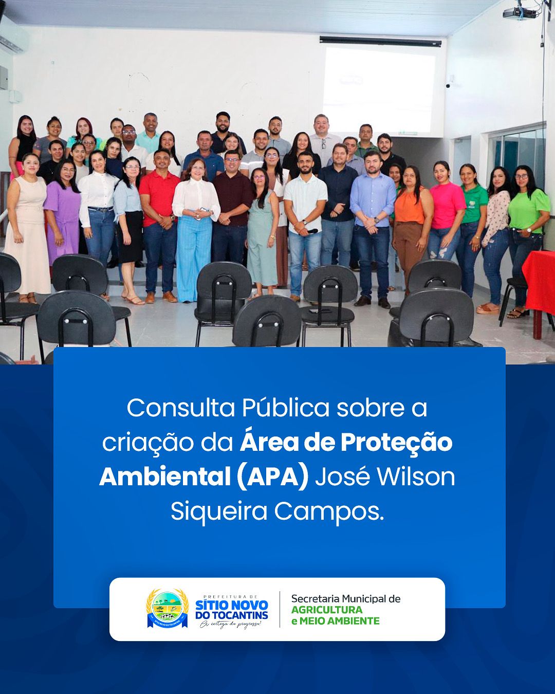 Consulta Pública sobre a criação da Área de Proteção Ambiental (APA) José Wilson Siqueira Campos.