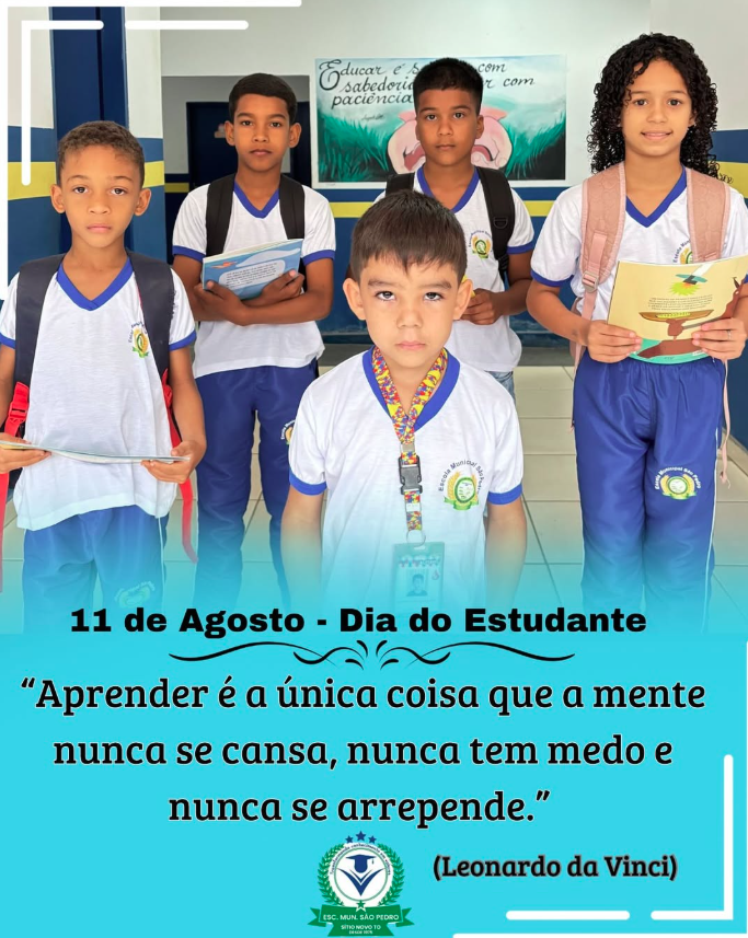 Dia do Estudante - Escola Municipal São Pedro