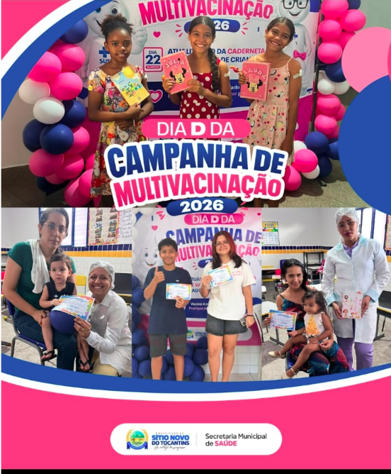 A campanha de vacinação foi um sucesso!!