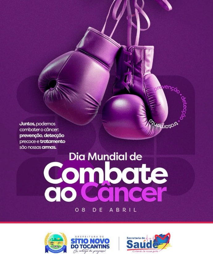 08/04 - Dia Mundial de Combate ao Câncer.