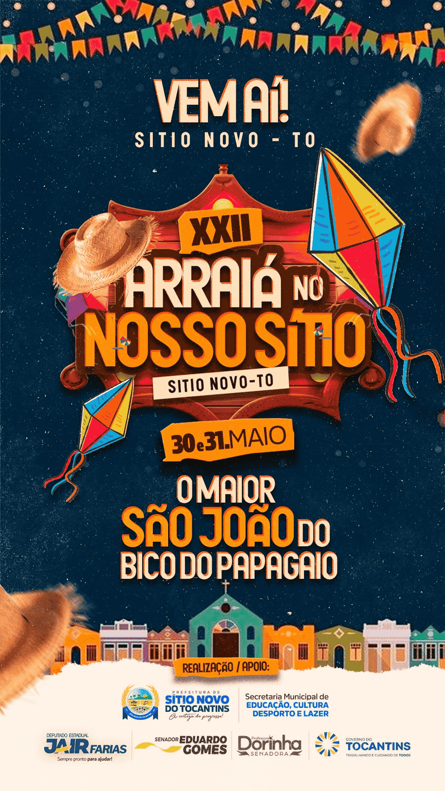 Arraiá no nosso Sítio